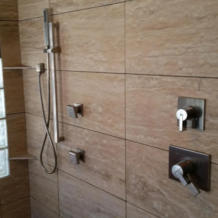 Shower fixture installation for Water Heater Replacement in Maltby